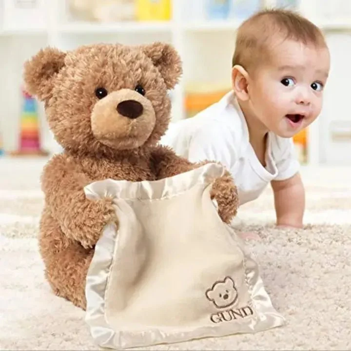 Peek-a-Boo Animated Teddy Bear
