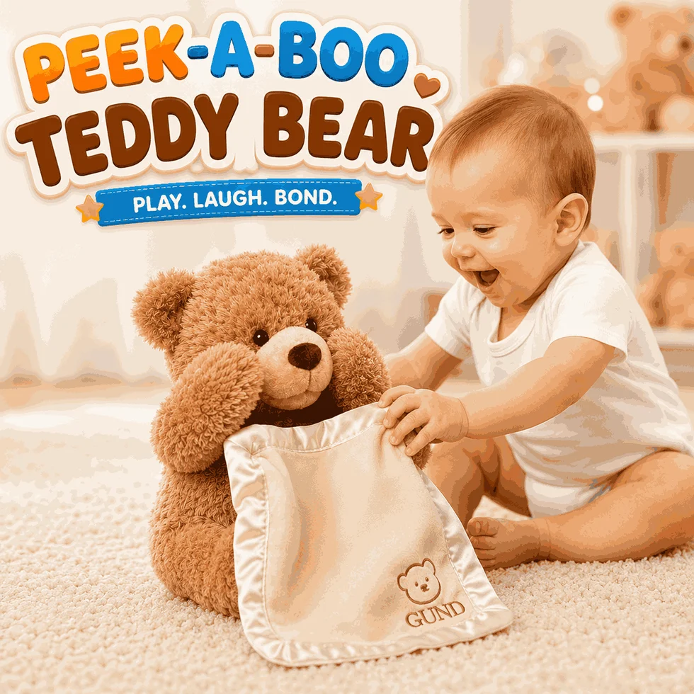 Peek-a-Boo Animated Teddy Bear