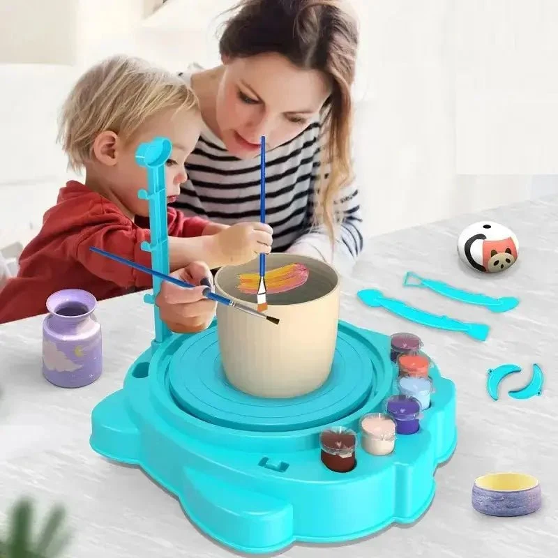 Pottery Painting Machine (Spin It! Paint It! Create It!)
