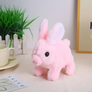 Walking & Sound Electronic Plush Rabbit Toy