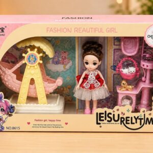 Fashion Beautiful Girl Leisurely Time Playset (NO. 8615)