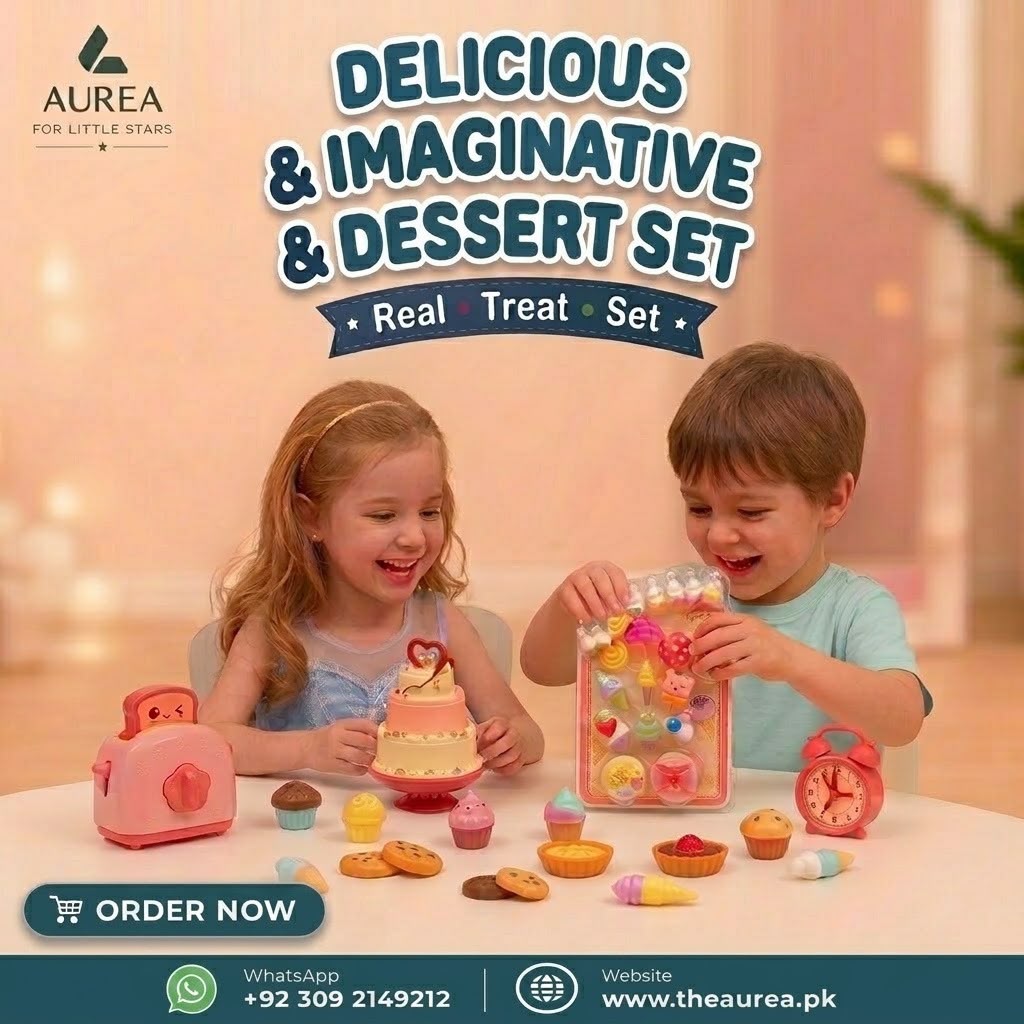 Fashion Doll & Sweet Bakery Shop Playset