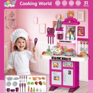 Cooking World 51-Piece Kitchen Playset