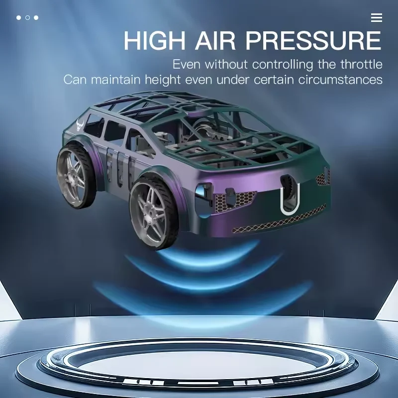 High Air Pressure Hovering Flying Car RC Toy