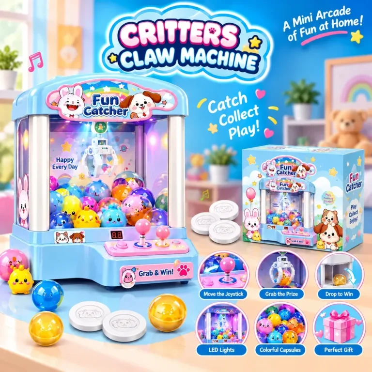 Mini Claw Machine Catcher Toy