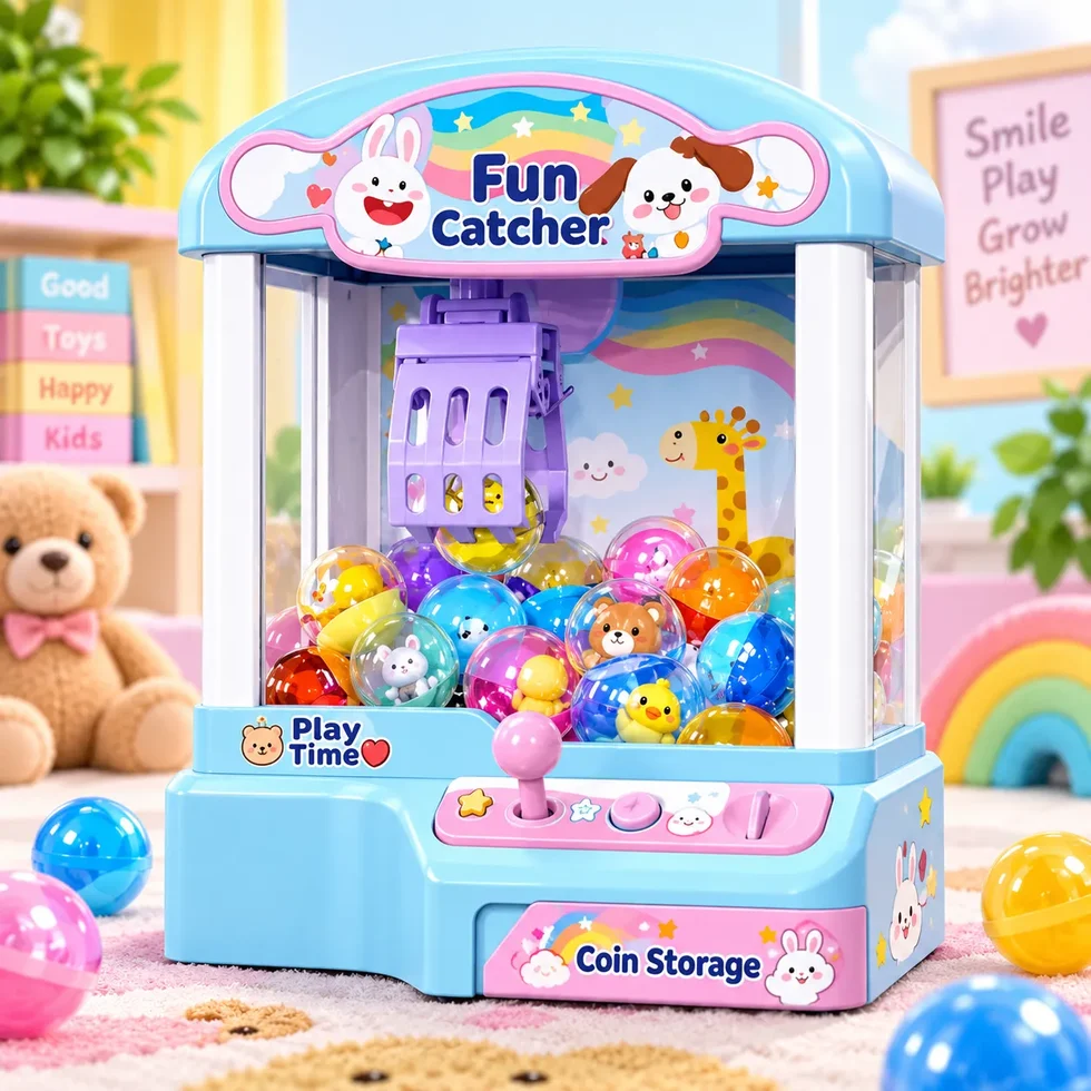 Mini Claw Machine Catcher Toy