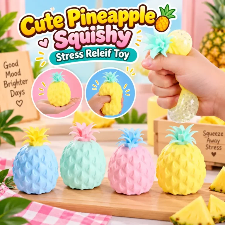 Pineapple Squishy Stress Relief Toy