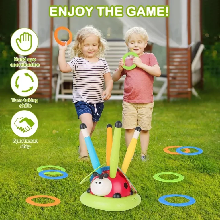 3-in-1 RC Activity Ladybug Toy Set | Jump, Rotate, Balance & Active Game Play