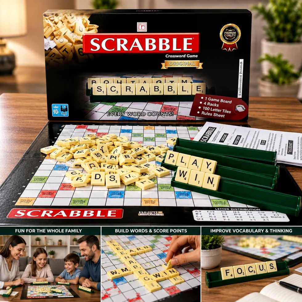 Scrabble Original Crossword Game