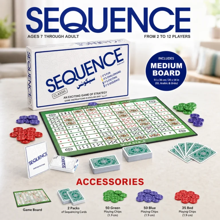 Sequence Classic Strategy Board Game