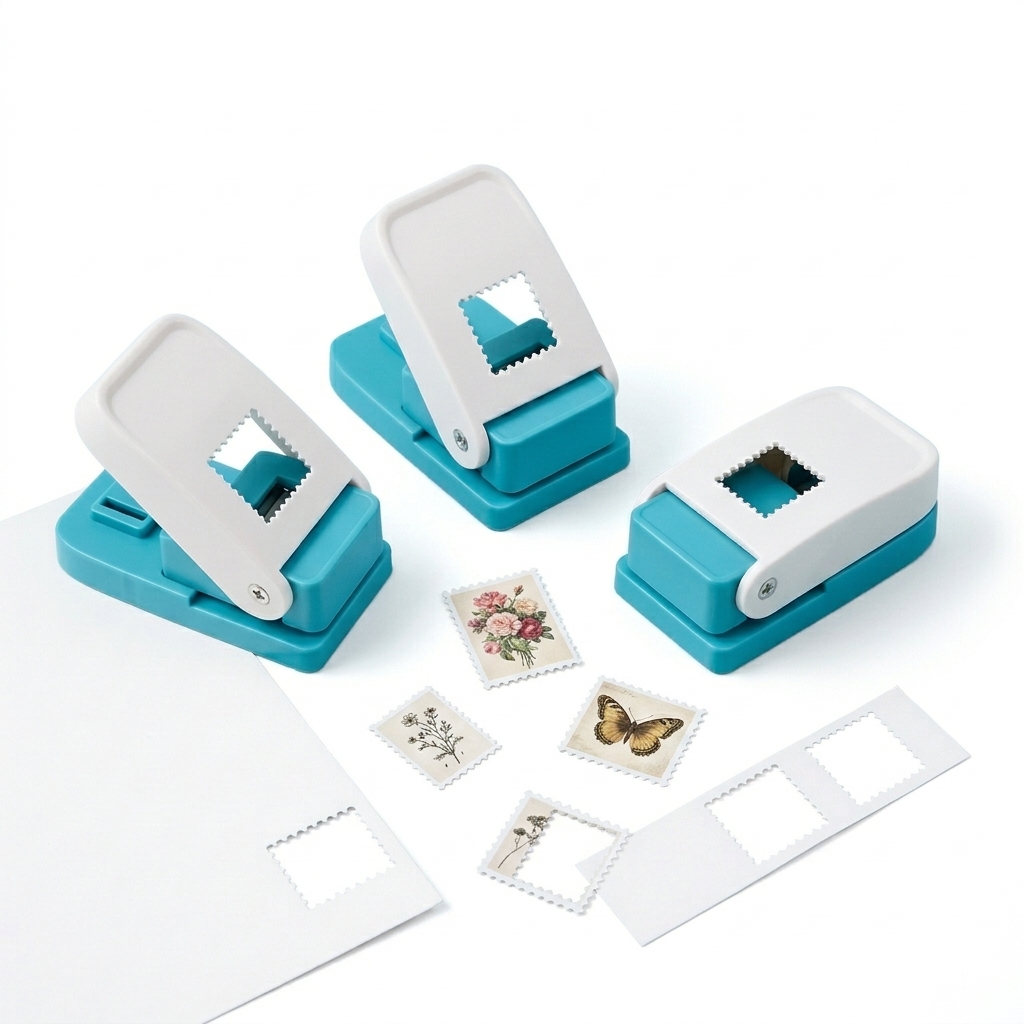 Stamp Paper Hole Puncher | DIY Craft Postage Stamp Edge Cutter