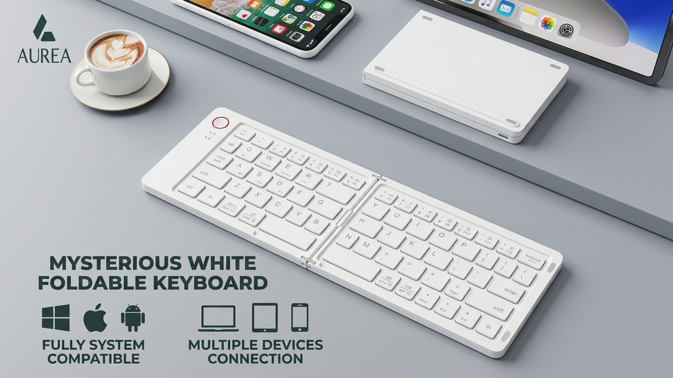 Foldable Bluetooth Keyboard