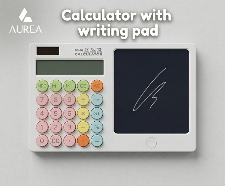 Calculator with Writing Pad