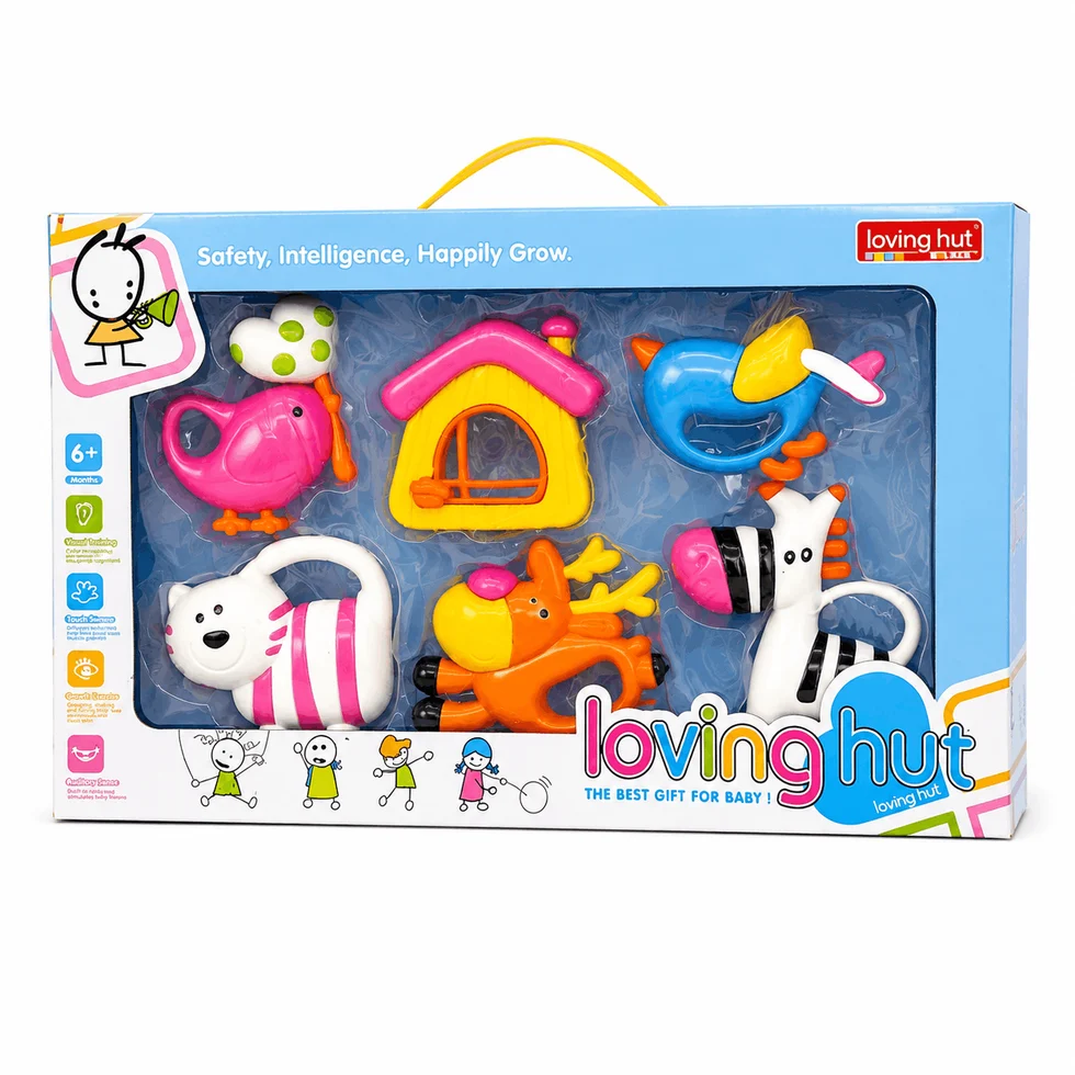Loving Hut Rattles Set For Babies