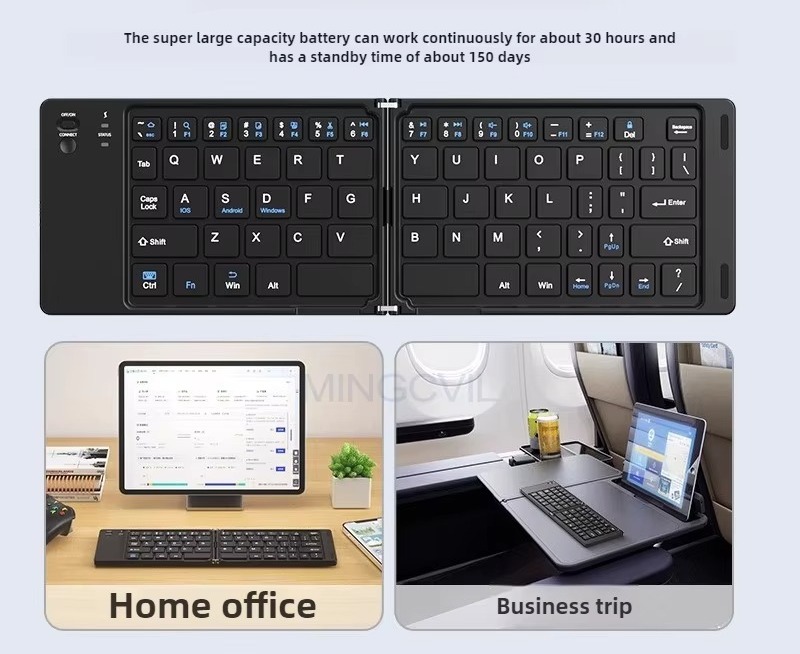 Foldable Bluetooth Keyboard