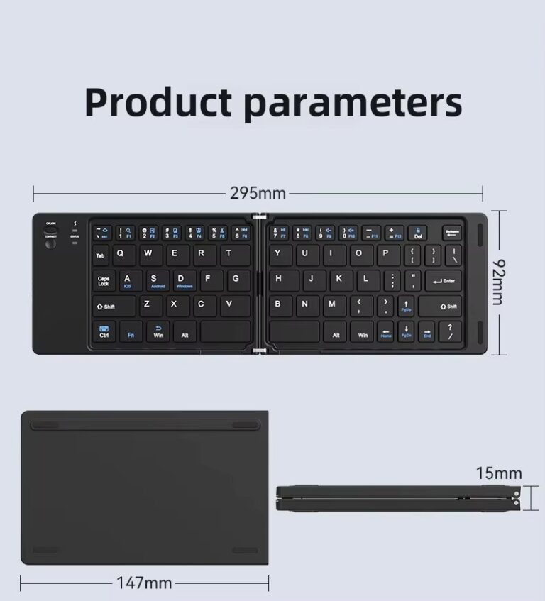 Foldable Bluetooth Keyboard