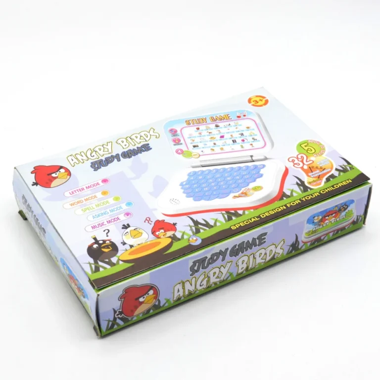 💻 Angry Birds Kids Educational Learning Laptop Toy | 5 Interactive Modes & 32 English Words 🐦