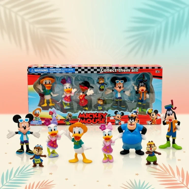 🐭 Mickey Mouse & Friends Collectible Figure Toy Set | 8-Piece Character Playset 🌟