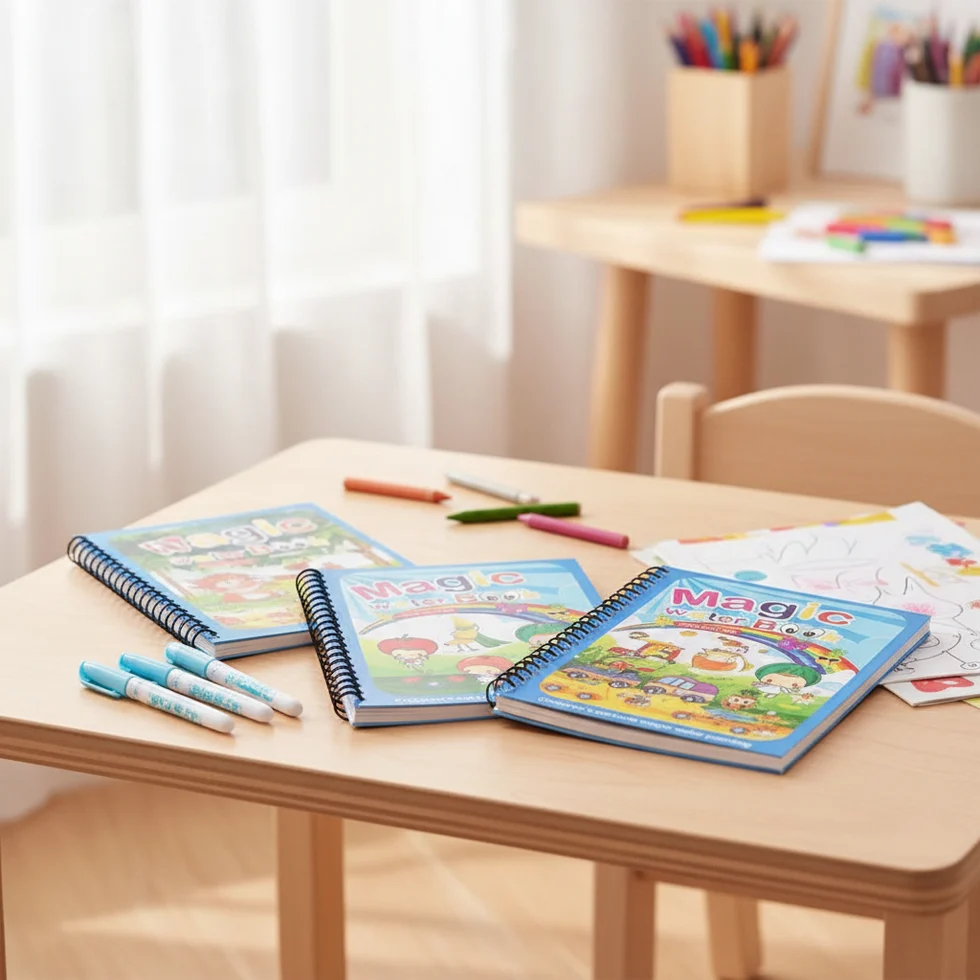 Magic Water Book Kids Cartoon Painting Set